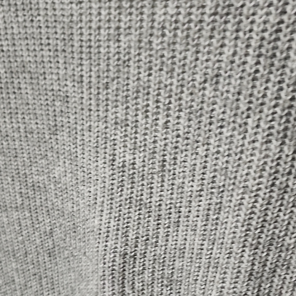 Elizabeth and James V-Neck Sweater in Gray and White - Picture 10 of 10